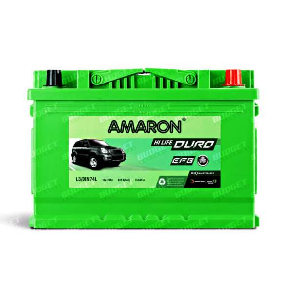 Amaron® EFB Passenger Vehicle Battery Din74 EFB