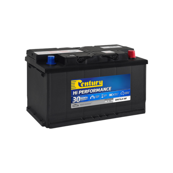 Century High Performance Car Battery DIN75LH MF