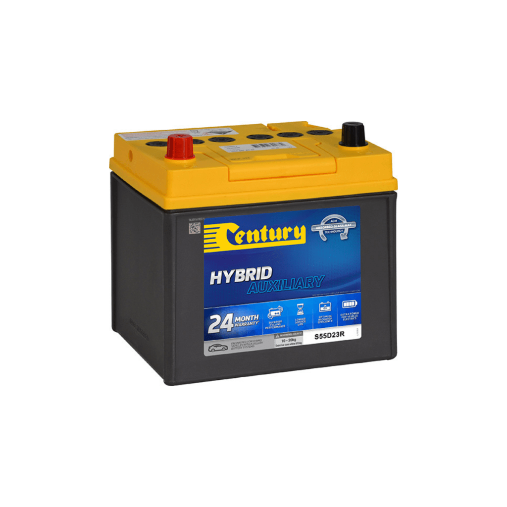 Century Hybrid Auxiliary Batteries S55D23R Budget Batteries