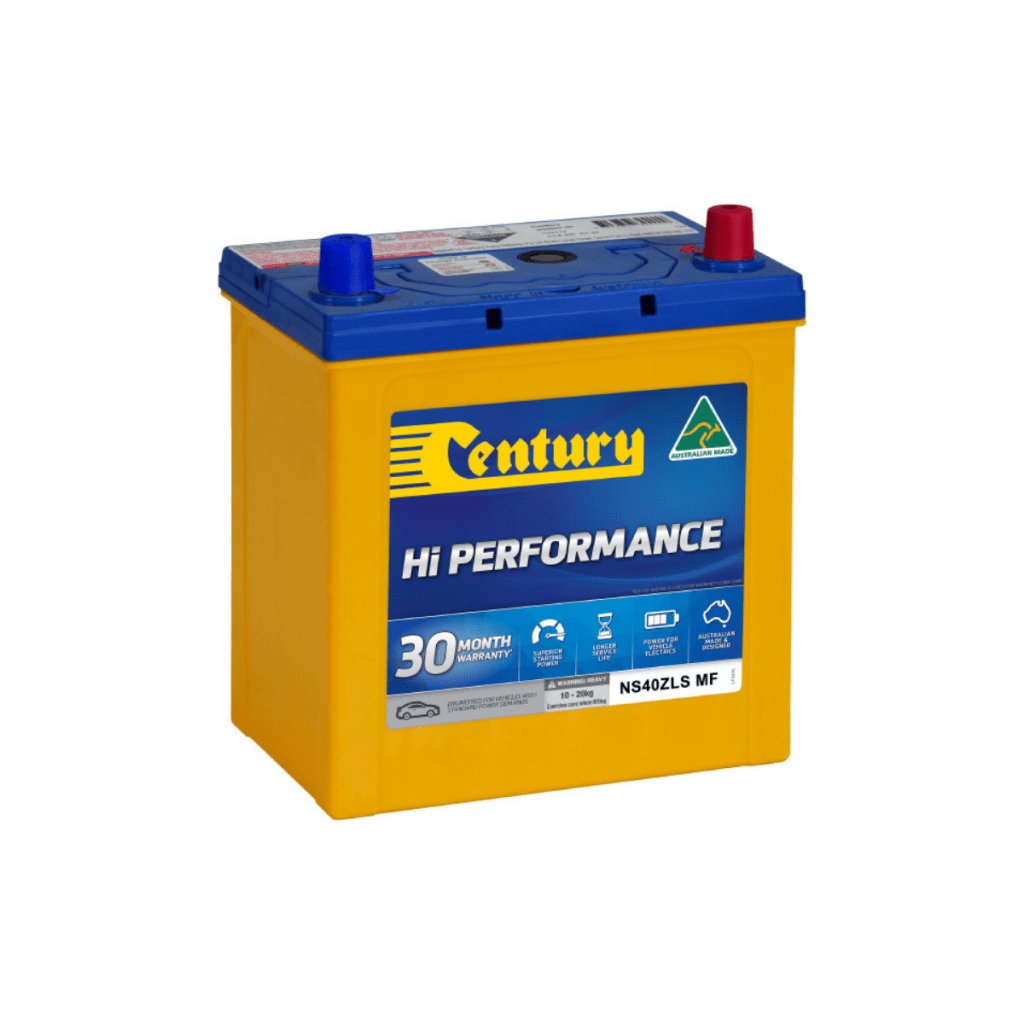 Century High Performance Car Battery NS40ZLS MF Budget Batteries