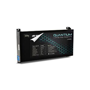 Quantium Lithium Iron Phosphate (LiFePO4) 12.8V 100Ah Slim Line Battery Q-LBS12100S