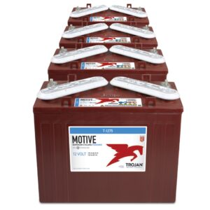 Trojan 48V Golf Cart Batteries 4 x T-1275
