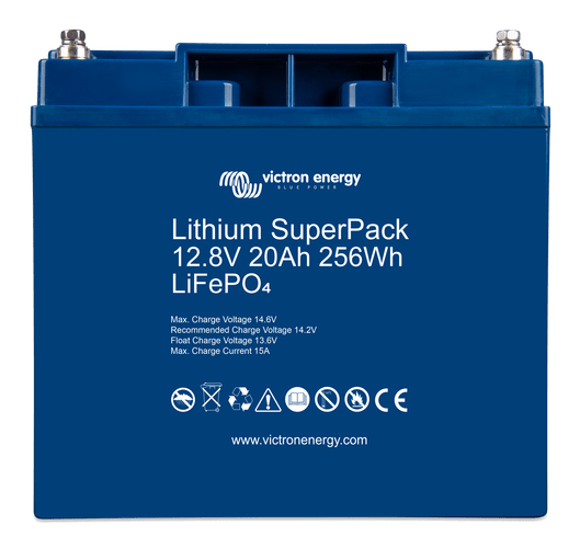 200Ah Lithium-Akku Victron 12,8V BMS LiFePo4