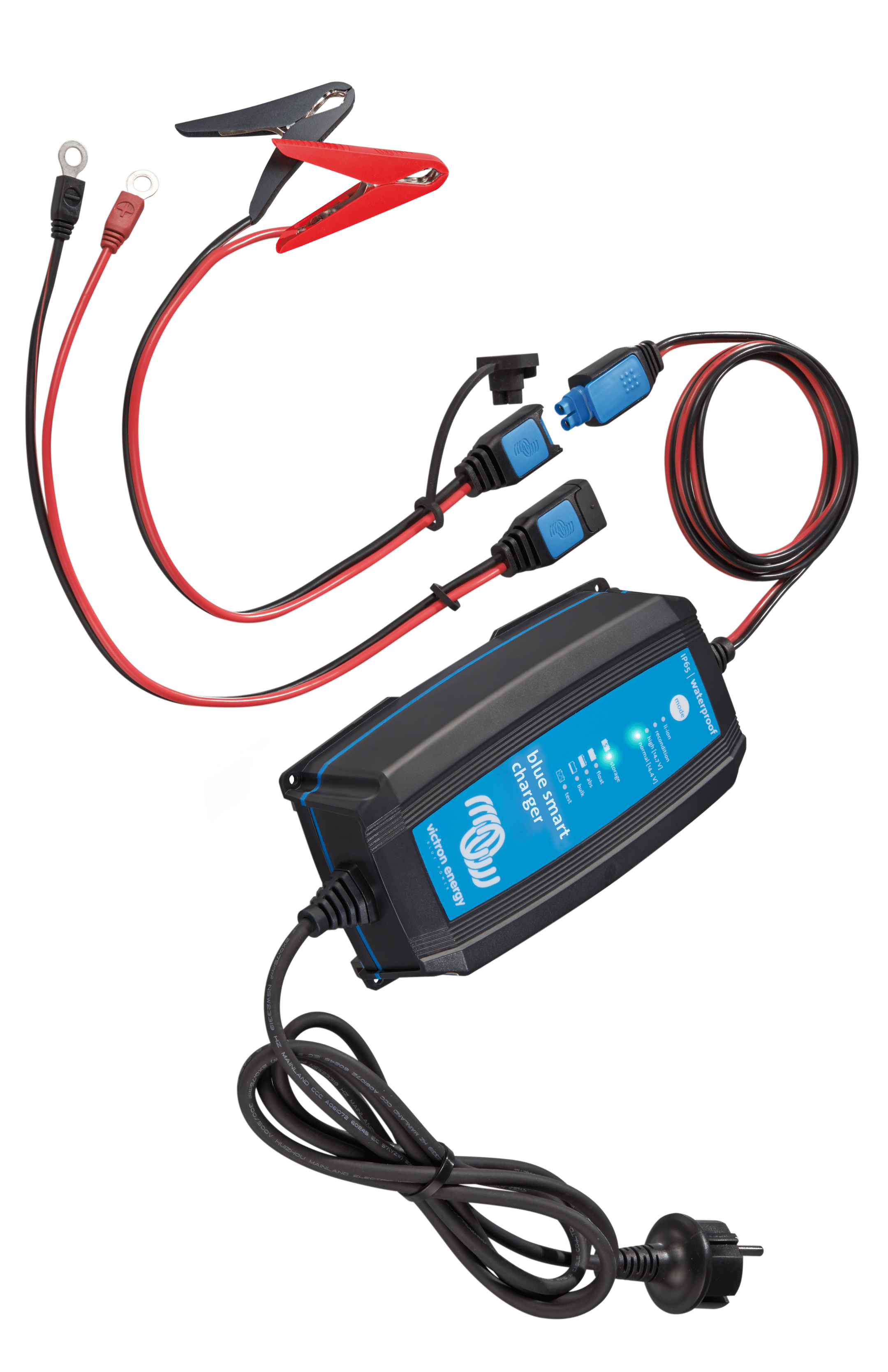 Victron Blue Smart IP65 Charger 12/25(1) 230V AU/NZ BPC122531014 - Budget  Batteries