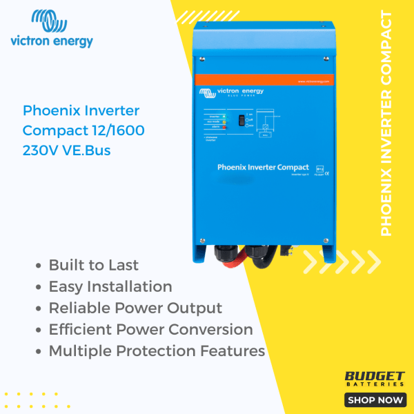 Phoenix Inverter Compact 12_1600 230V VE.Bus