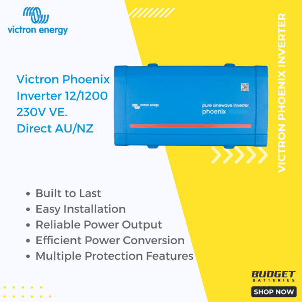Victron Phoenix Inverter 12_1200 230V VE.Direct AU_NZ