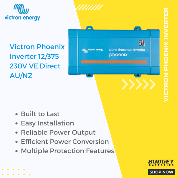 Victron Phoenix Inverter 12_375 230V VE.Direct AU_NZ-features