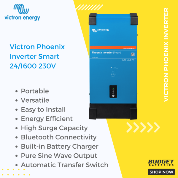 Victron Phoenix Inverter Smart 24_1600 230V-features