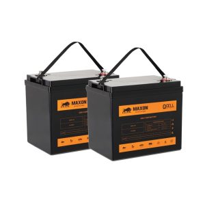 Maxon 12V 235Ah Deep Cycle Solar Battery Bank MEVG-105 x 2