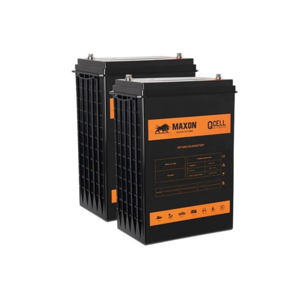 Maxon 12V 420Ah Deep Cycle Solar Battery Bank MEVG-L16 x 2