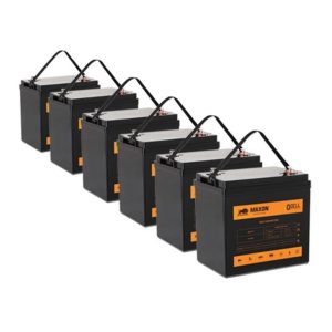 Maxon 24V 470Ah Deep Cycle Solar Battery Bank  MEVG-105  x 8