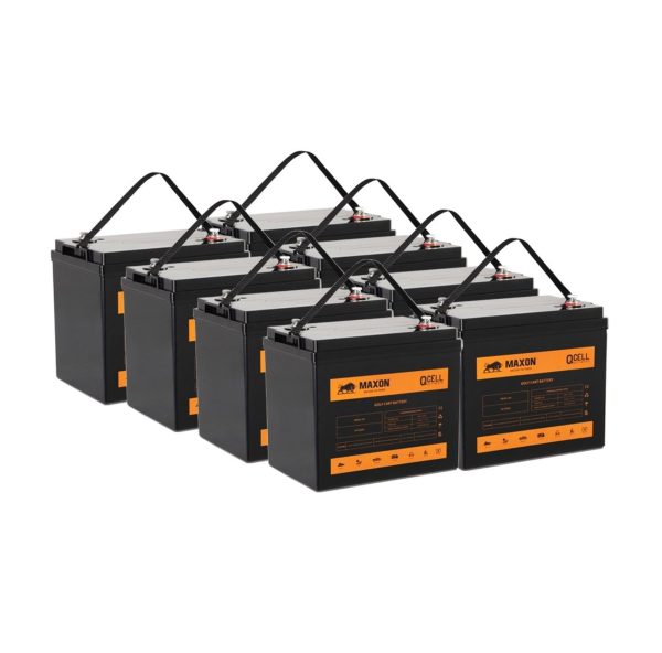 Maxon 12V 940Ah Deep Cycle Solar Battery Bank MEVG-105 x 8