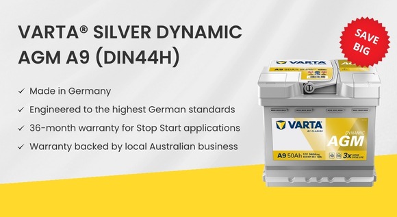 VARTA® Silver Dynamic AGM A9 (DIN44H)