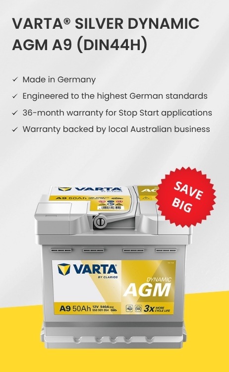 Varta Silver Dynamic AGM A9